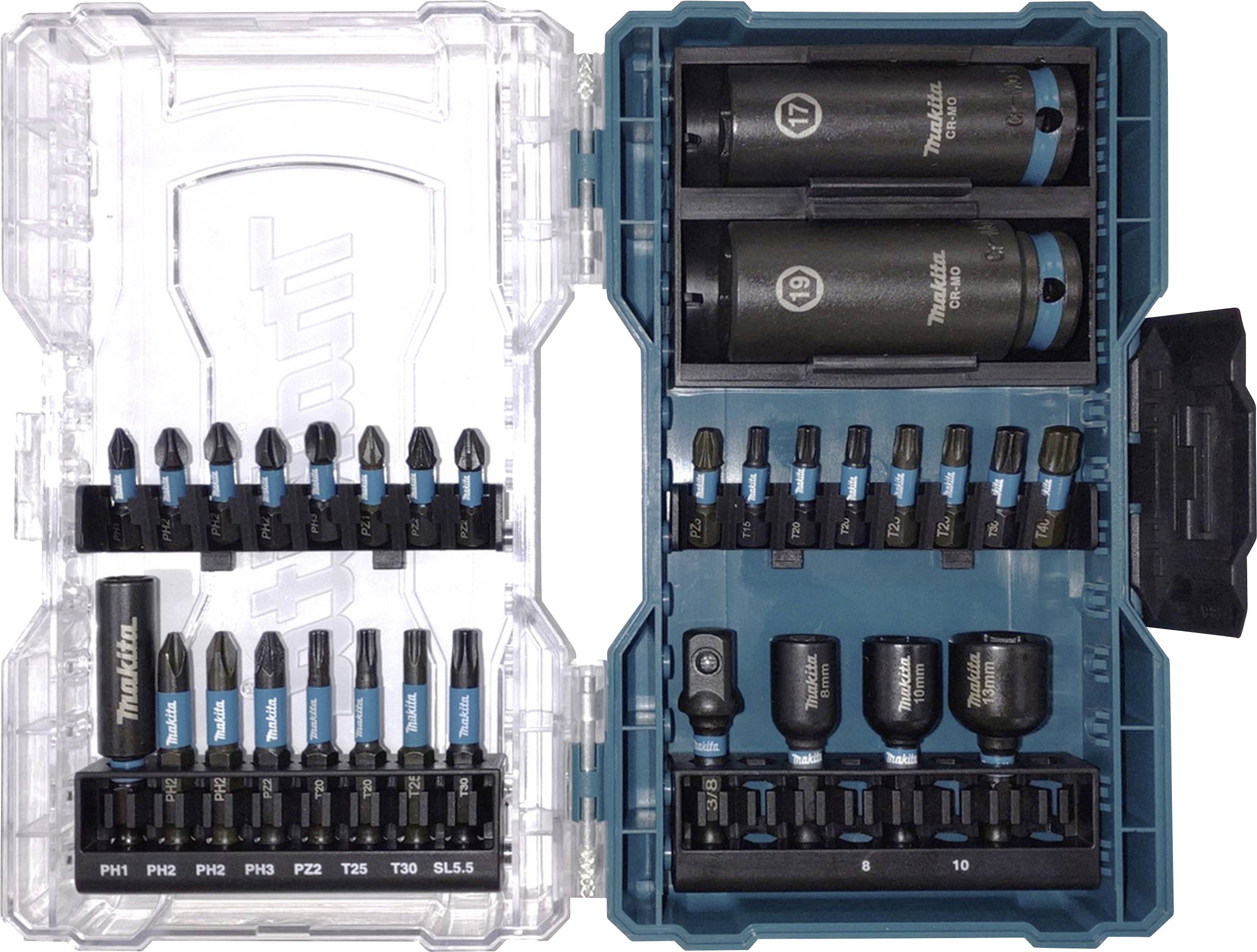 Makita E-22903 Slagmoerset Inch 1/4 (6,3 mm)