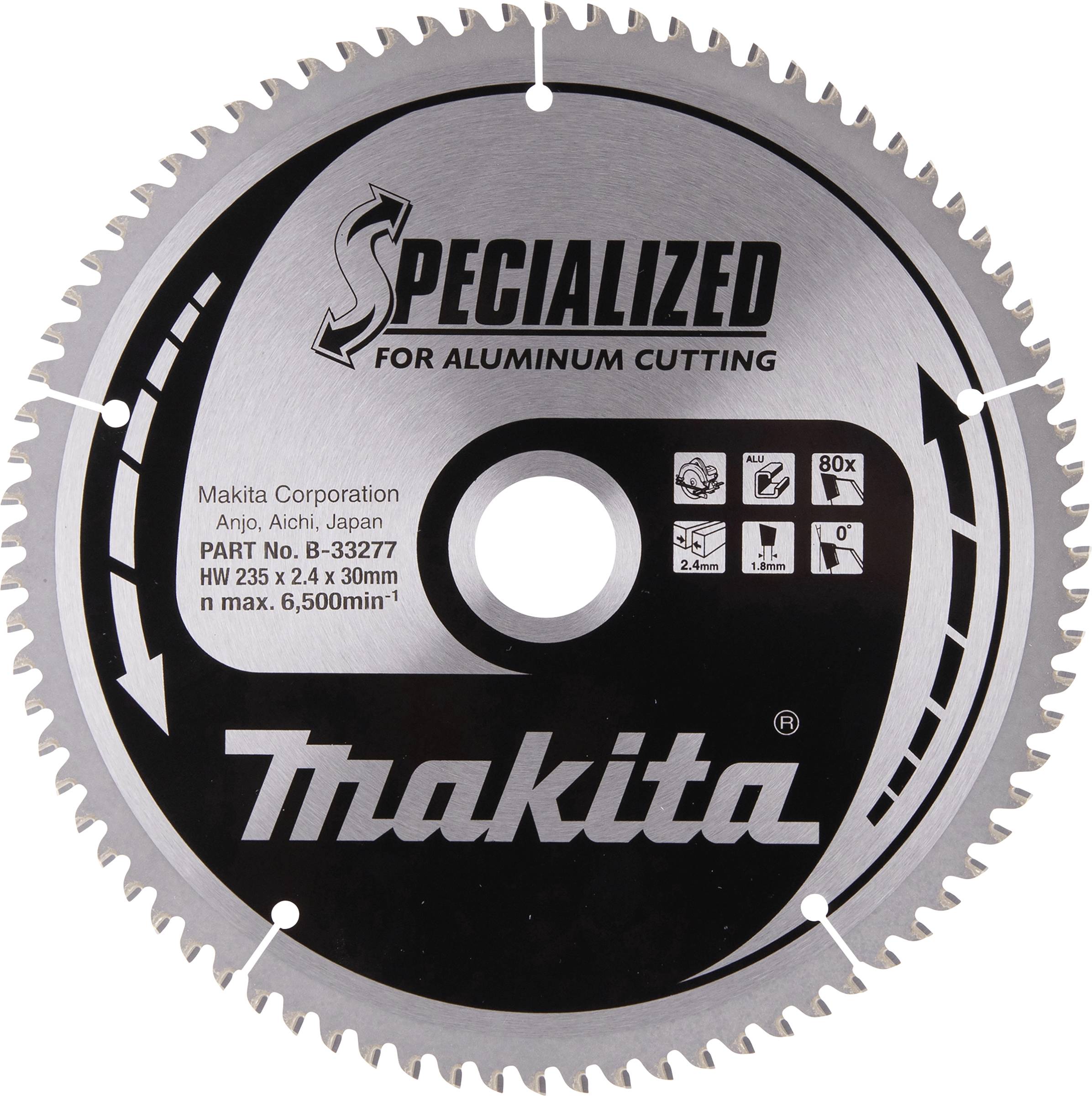 Makita B-33277 Cirkelzaagblad 235 x 30 x 2.4 mm 1 stuk(s)