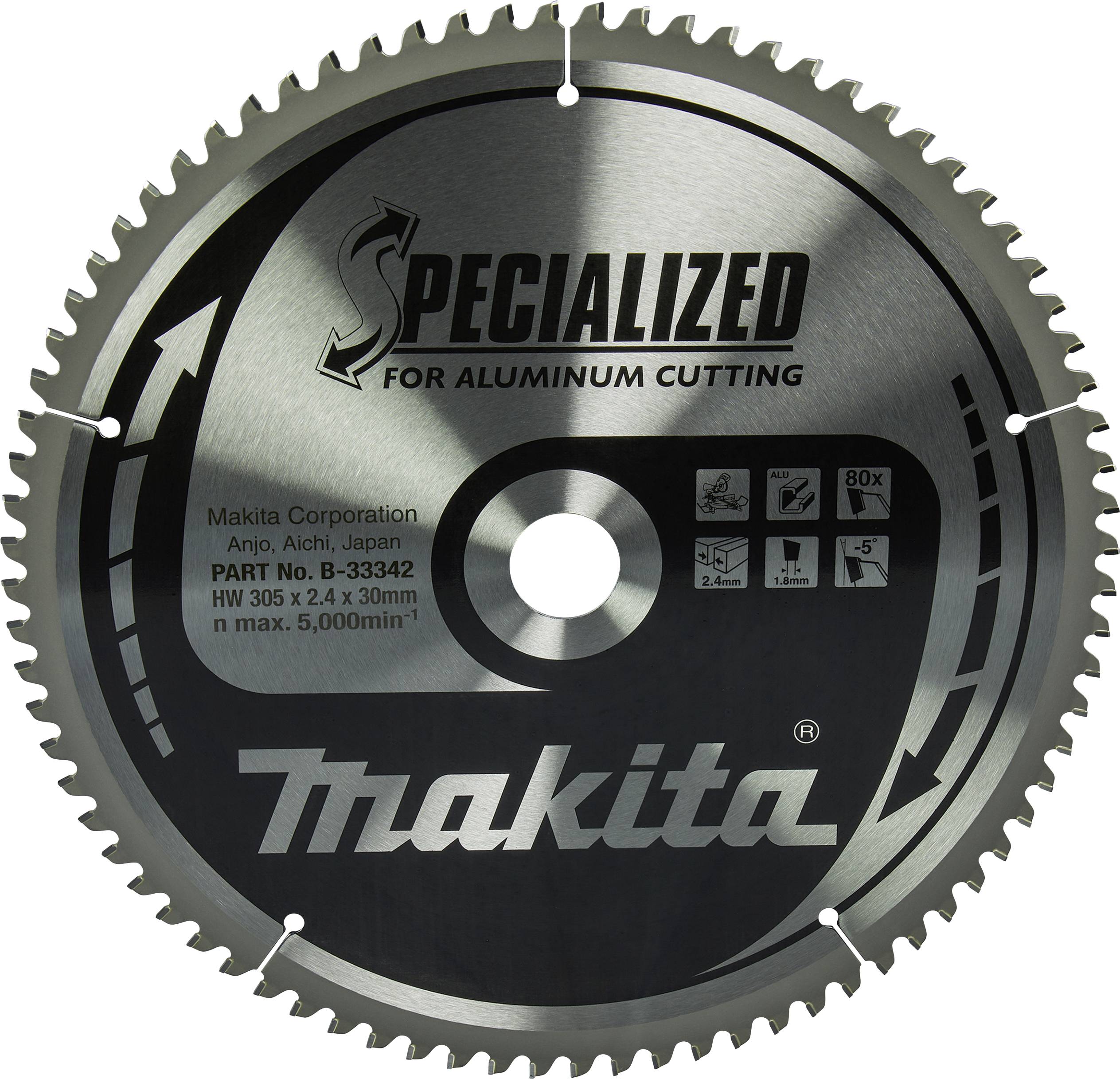 Makita B-33342 SPECIALIZED B-33342 list kružne pile 305 x 30 x 2.4 mm 1 St.-0