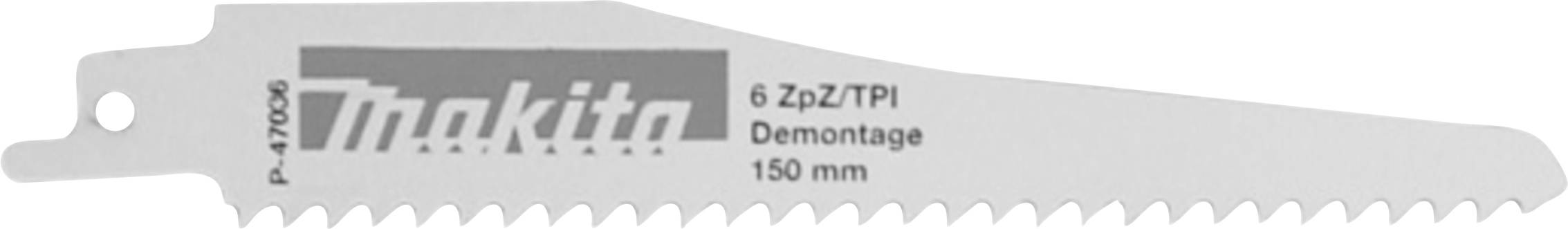 Makita P-47036 Makita reciproblad BIM 150/6Z P-47036 Zaagbladlengte 150 mm 1 stuk(s)