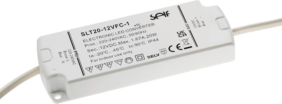 Self Electronics SLT20-24VFC-1 LED pogonski sklop 20 W 24 V 1 St.-0