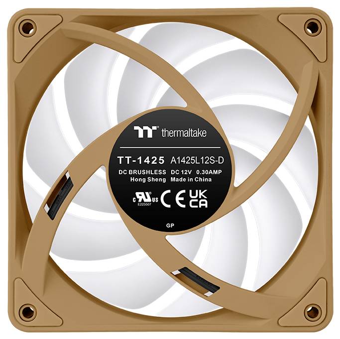 Thermaltake CT140 EX Reverse ARGB Sync PC Cooling Fan Gravel Sand 3 Pack ventilator za PC kućište boja pjeska (Š x V x D-7