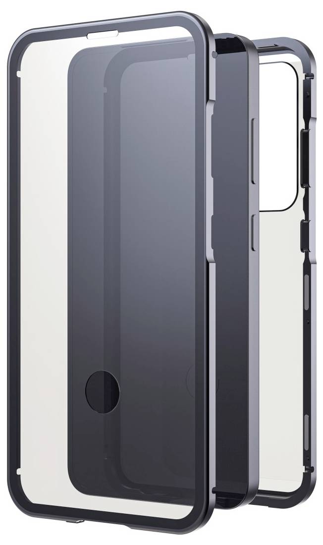 Black Rock Cover "360° Glass" für Samsung Galaxy S25, Schwarz etui Samsung Galaxy S25 crna induktivno punjenje 00229674-1