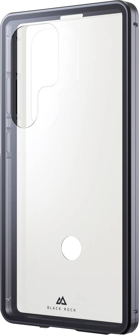 Black Rock Cover "360° Glass" für Samsung Galaxy S25 Ultra, Schwarz etui Samsung Galaxy S25 Ultra crna, prozirna indukti-0