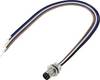 TRU COMPONENTS TC-13751904 priključni kabel M8 x 1 ravni muški konektor 0.2 m Broj polova: 5 1 St.