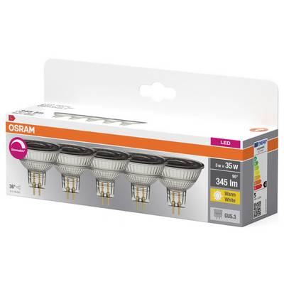 OSRAM HOMELIGHTING 4099854352393 LED reflektorska lampa Energetska učinkovitost 2021 G (A - G) GU5.3 5 W toplo bijela 5 -2