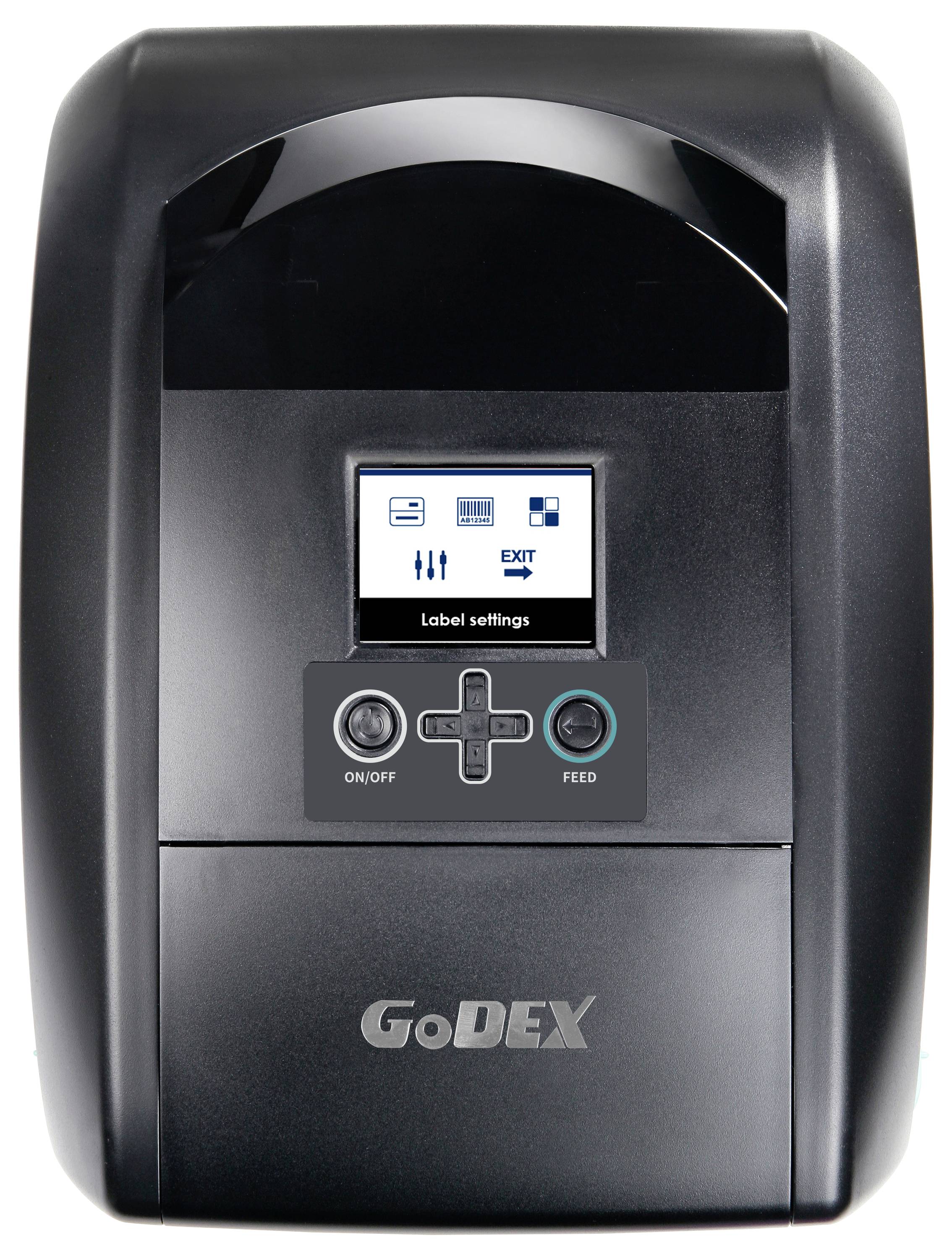 Godex RT730i Pro naljepnice izravna termalna, termalni prijenos 300 x 300 dpi Širina etikete (maks.): 118 mm USB, RS-232-1