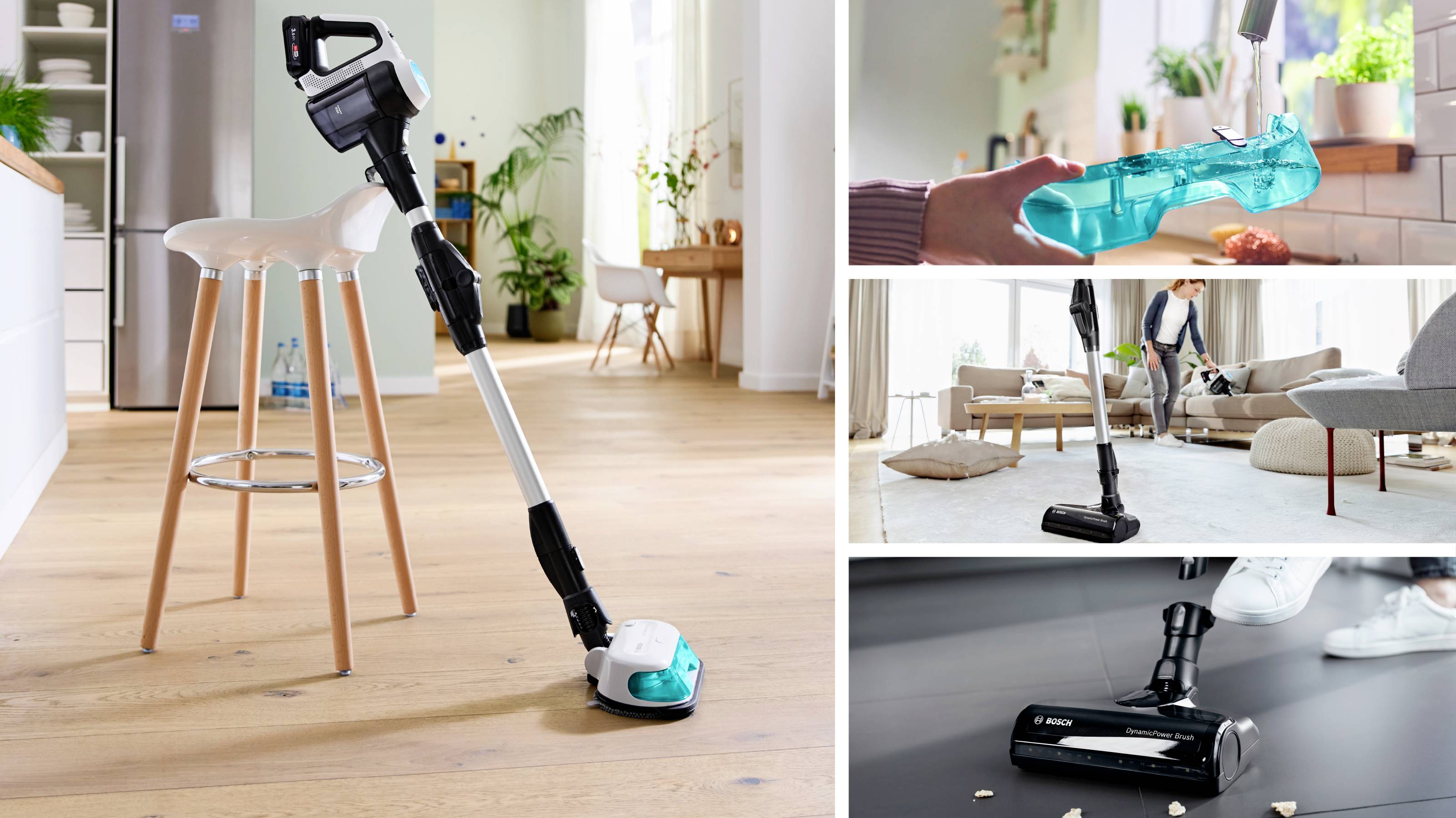 Bosch Unlimited 7 ProHygienic Aqua usisavač uklj. akumulator-7