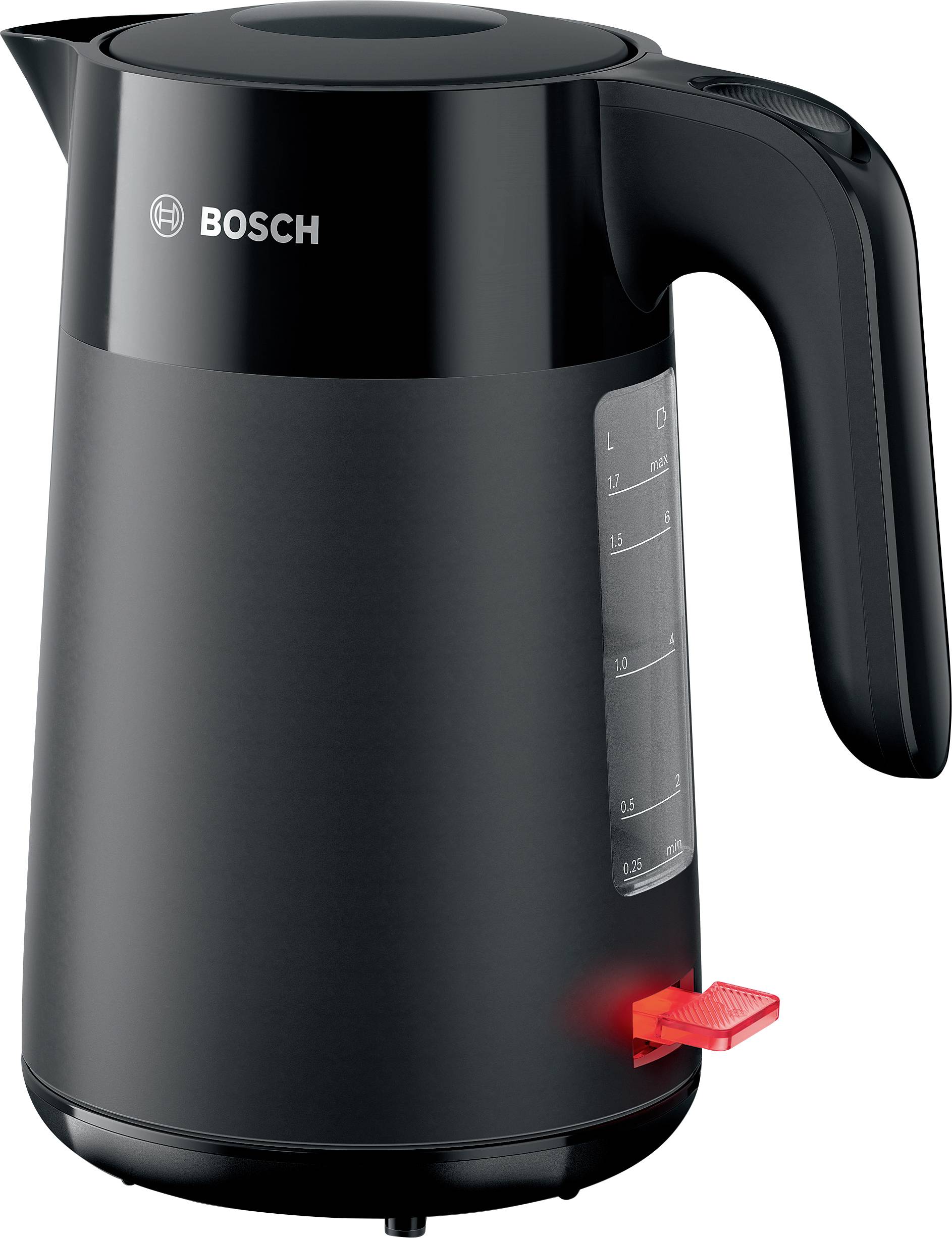 Bosch 1,7L MyMoment, schwarz Waterkoker Zwart afbeelding