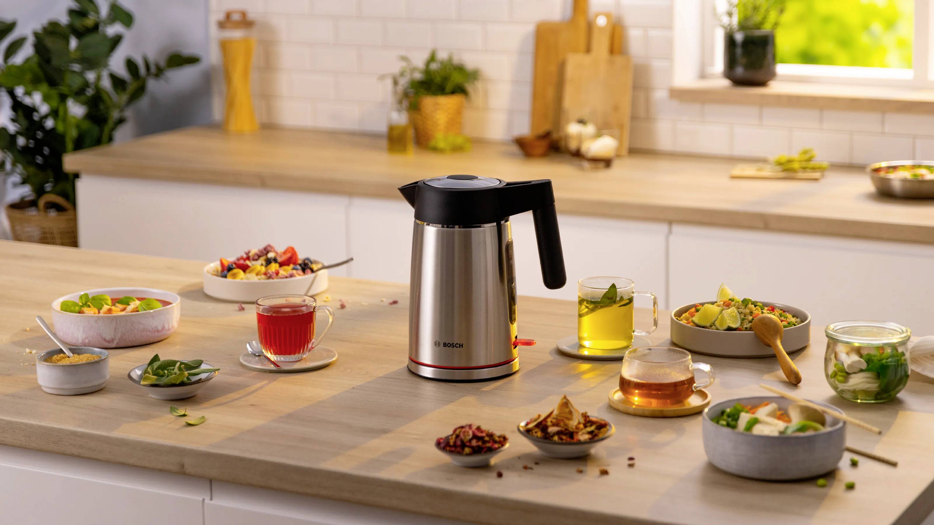 Bosch 1,7L MyMoment, Edelstahl kuhalo za vodu zaštita od pregrijavanja plemeniti čelik, crna Kapacitet: 1.7 l-6