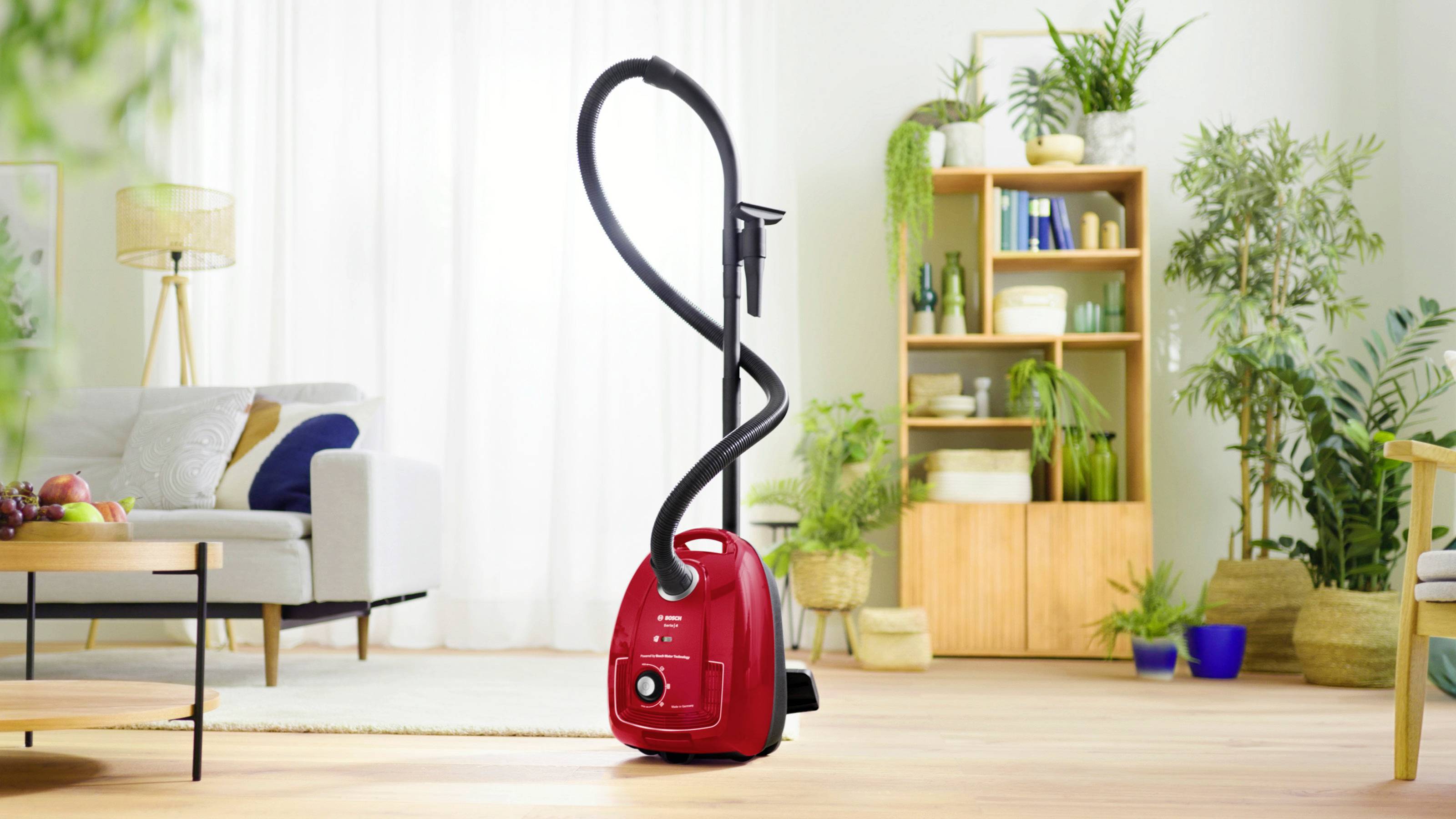 Bosch Staubsauger mit Beutel, Serie 4, rot usisivač s vrećicom 600 W s vrećicom za prašinu-7