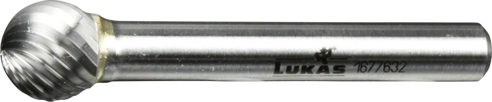LUKAS-ERZETT A10031010603 Frees Hardmetaal Bol 10 mm Lengte 40 mm Werklengte 10 mm Schachtdiameter 6 mm