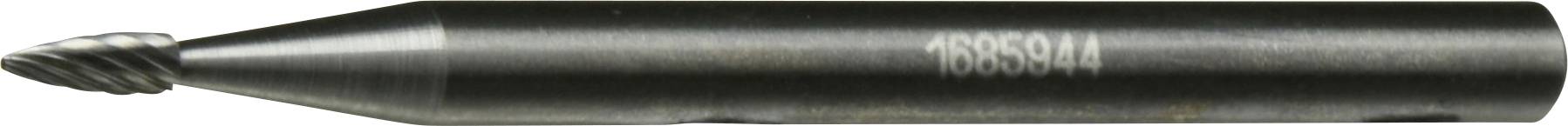 LUKAS-ERZETT A10040104312 Frees Hardmetaal Spitsboog Lengte 30 mm Afmeting, Ø 1.5 mm Schachtdiameter 3 mm