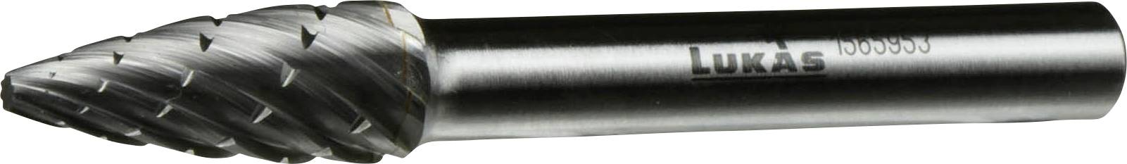 LUKAS-ERZETT A10040820621 Frees Staal Spitsboog Lengte 40 mm Afmeting, Ø 8 mm Schachtdiameter 6 mm
