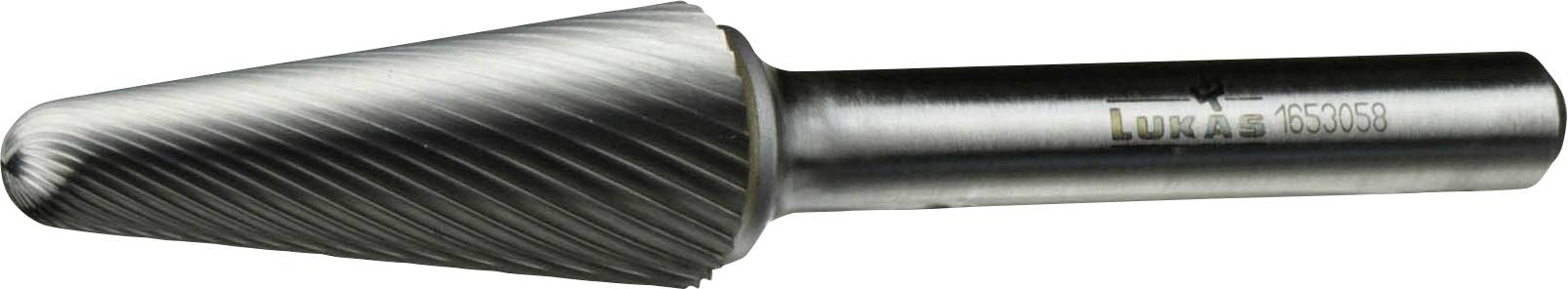 LUKAS-ERZETT A10071230605 Frees Hardmetaal Ronde kegel Lengte 40 mm Afmeting, Ø 12 mm Schachtdiameter 6 mm