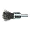 LUKAS-ERZETT Okrugla žičana četka s osovinom BPSW za čelik 17x25 mm za bušilice, valovita BPSW 01725 S6 A350101506 10 St.