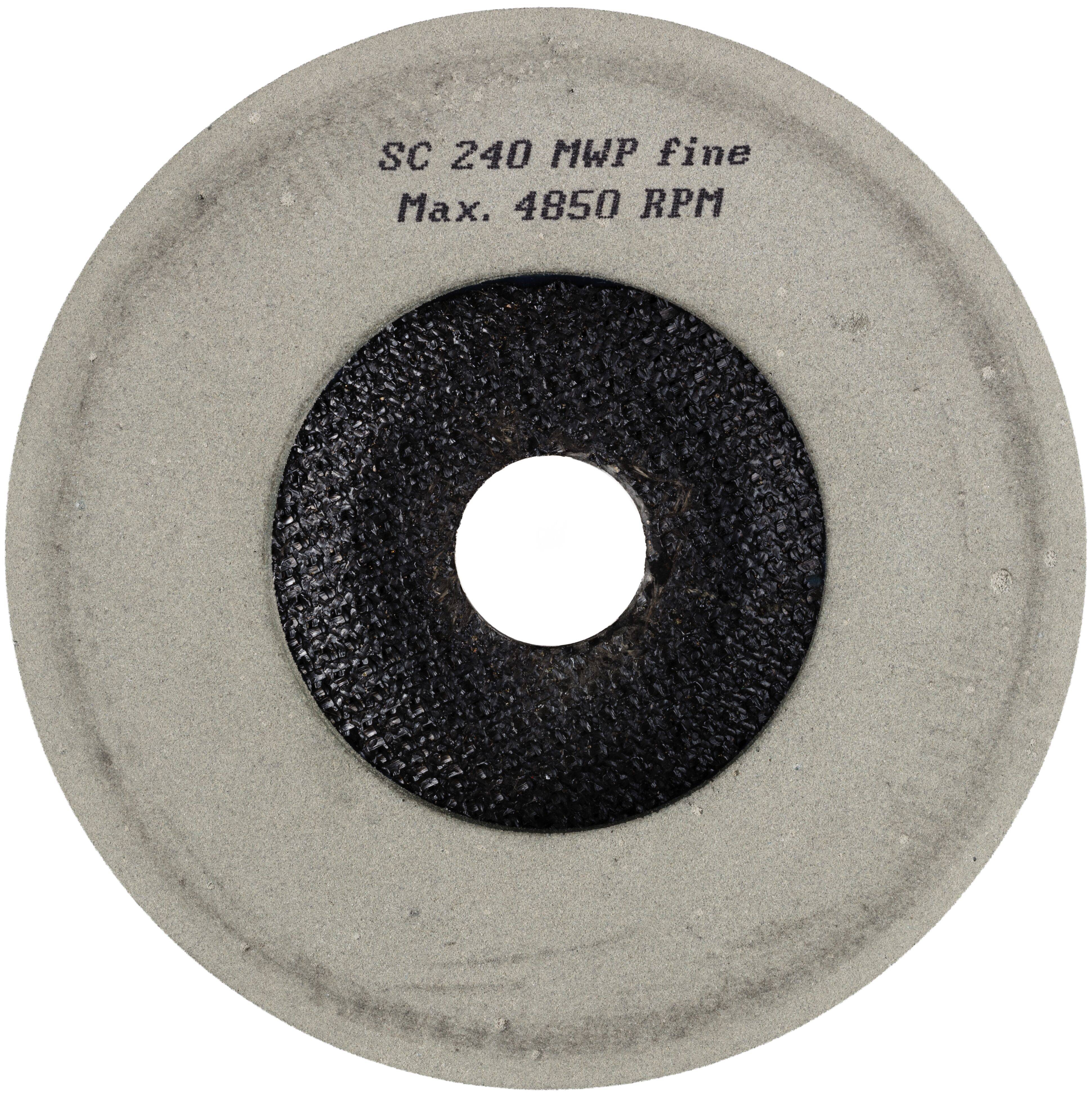 LUKAS-ERZETT A671612524014 Polirni jastučić P6PT Ø 125 mm fini | Zrno 240 | za kutne brusilice s ravnim silicijevim karb-3