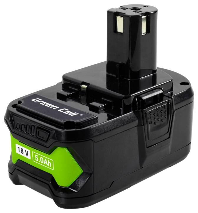 Green Cell GC-PTRY18V5 RB18L50 Gereedschapsaccu 18 V 5.0 Ah Li-ion