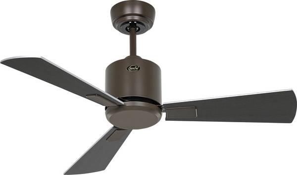 CasaFan ECO NEO III  92 BZ-WN/SI WiFi Flügel Wenge/silber stropni ventilator  12 W (Ø x V) 92 cm x 360 mm brončana boja sa daljinskim upravljačem, odbrojavanje, zimski pogon, kontrolirano aplikacijom