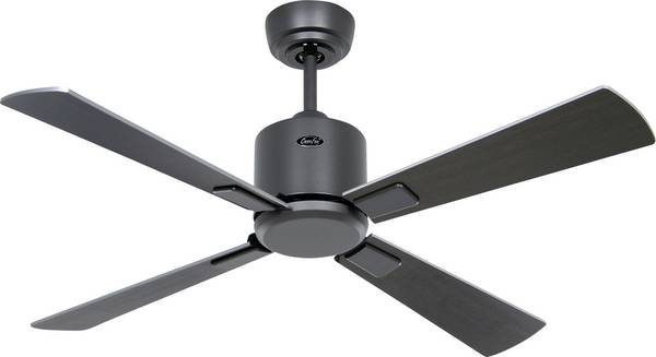 CasaFan ECO NEO III 103 BG-WN/SI WiFi stropni ventilator  16 W (Ø x V) 103 cm x 360 mm bazaltno-siva boja sa daljinskim upravljačem, odbrojavanje, zimski pogon, kontrolirano aplikacijom