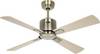 CasaFan ECO NEO III 103 MA-AH/BU WiFi stropni ventilator 16 W (Ø x V) 103 cm x 360 mm starinski mjed sa daljinskim upravljačem, odbrojavanje, zimski pogon, kontrolirano aplikacijom