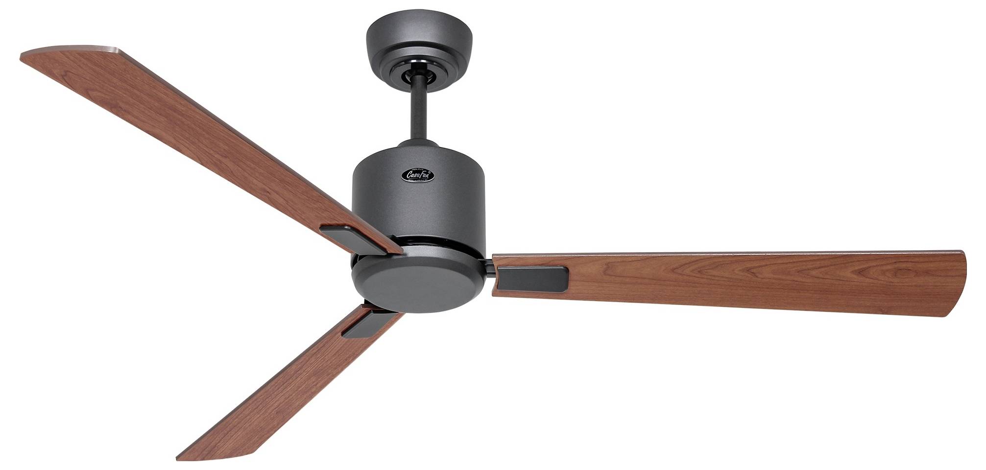 CasaFan ECO NEO III 132 BG-NB/KI WiFi Flügel Nussbaum/Kirsche stropni ventilator 27 W (Ø x V) 132 cm x 360 mm bazaltno-s-3