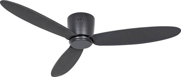 CasaFan ECO PLANO II 132 BG-BG WiFi stropni ventilator  28 W (Ø x V) 132 cm x 160 mm bazaltno-siva boja sa daljinskim upravljačem, odbrojavanje, zimski pogon, kontrolirano aplikacijom