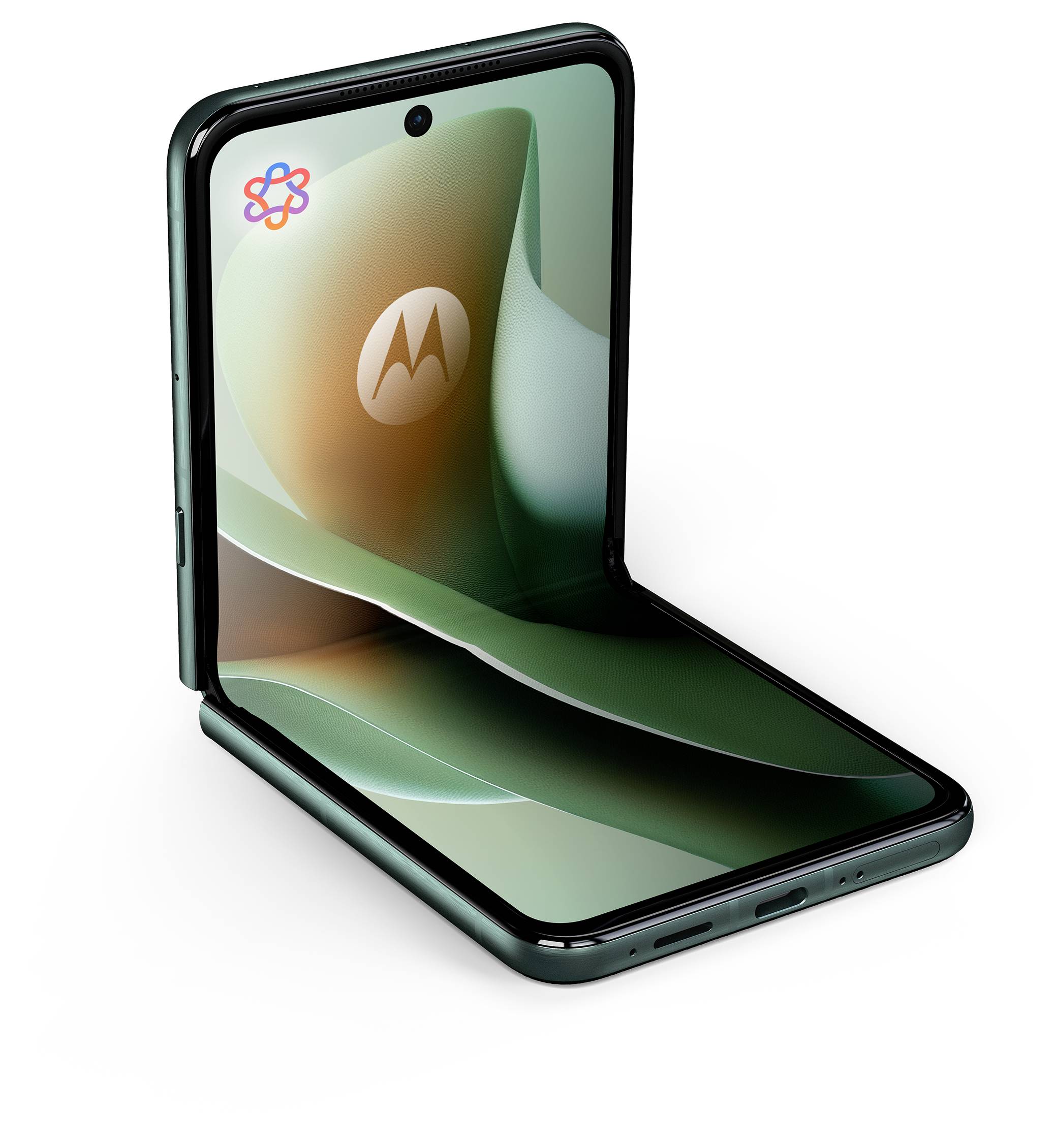 'Budućnost pokazuje performansu' prikazuje Snapdragon 6 Gen 3 čip na matičnoj ploči. Tekst ističe do 8 GB RAM memorije i 256 GB pohrane.