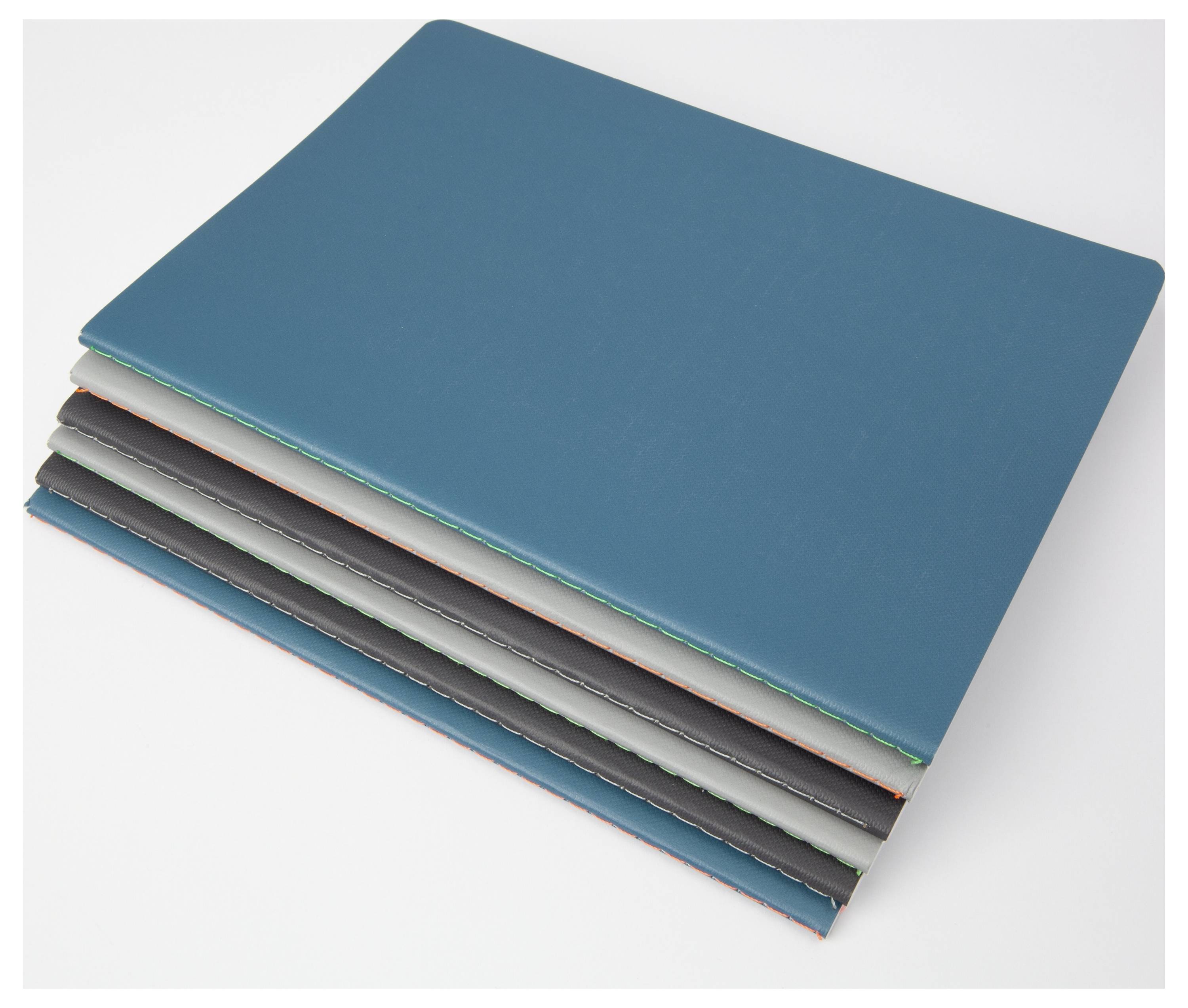 Sigel LS305 bilježnica Linescape Softcover 2 St. DIN A5 linijsko metvica plava, neonsko-narančasta Broj listova: 34 list-6