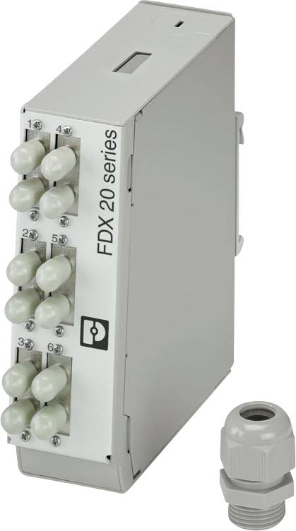 Phoenix Contact FOC-FDX20-PP-STD6-OM2-PT9 Glasvezel-splitterbox