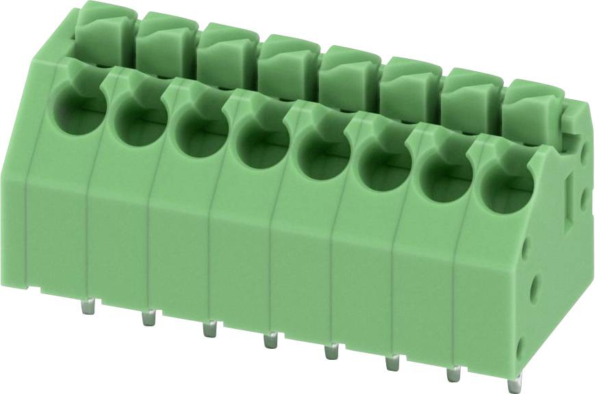 Phoenix Contact 1985027 Printplaatklem 1.5 mm&sup2; Aantal polen 8 Groen 120 stuk(s) Carton