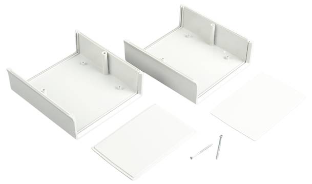 Supertronic PT0909G-S Tafelbehuizing 137 x 126 x 82 1 stuk(s)