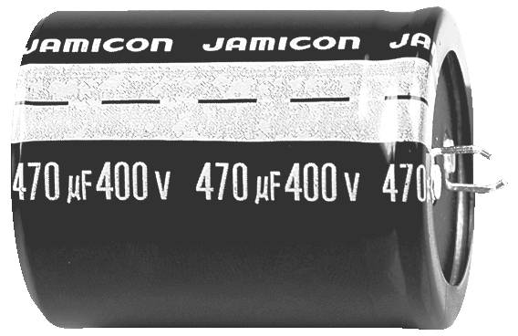 Jamicon Elektrolytische condensator Radiaal bedraad 10 mm 2.200 &micro;F 50 V/DC 20 % (&Oslash; x h) 22 mm x 30.0 mm 1 stuk(s) Bulk