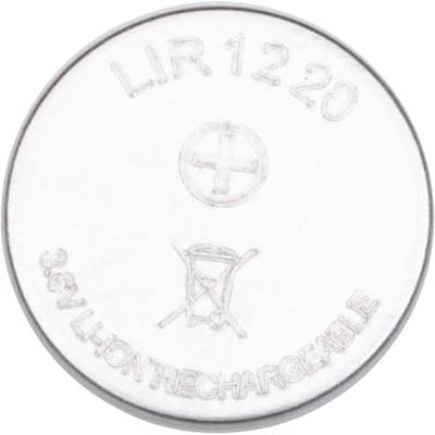 Akyga AKY1933 okrugli akumulator LIR 1220 Li-Ion 9 mAh 3.7 V 1 St.-0