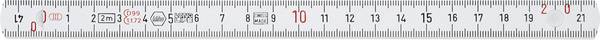 Alarm Werkzeuge  56036680 sklopivi metar   2 m plastika (pojačana staklenim vlaknima)