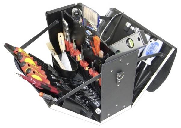 Alarm Werkzeuge 56077345 torba za alat s alatom (D x Š x V) 430 x 200 x 355 mm-0