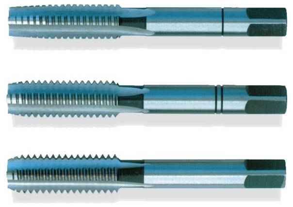 Alarm Werkzeuge 56080314 komplet ručnih ureznika navoja metrički 6 mm čelik 1 Set-0