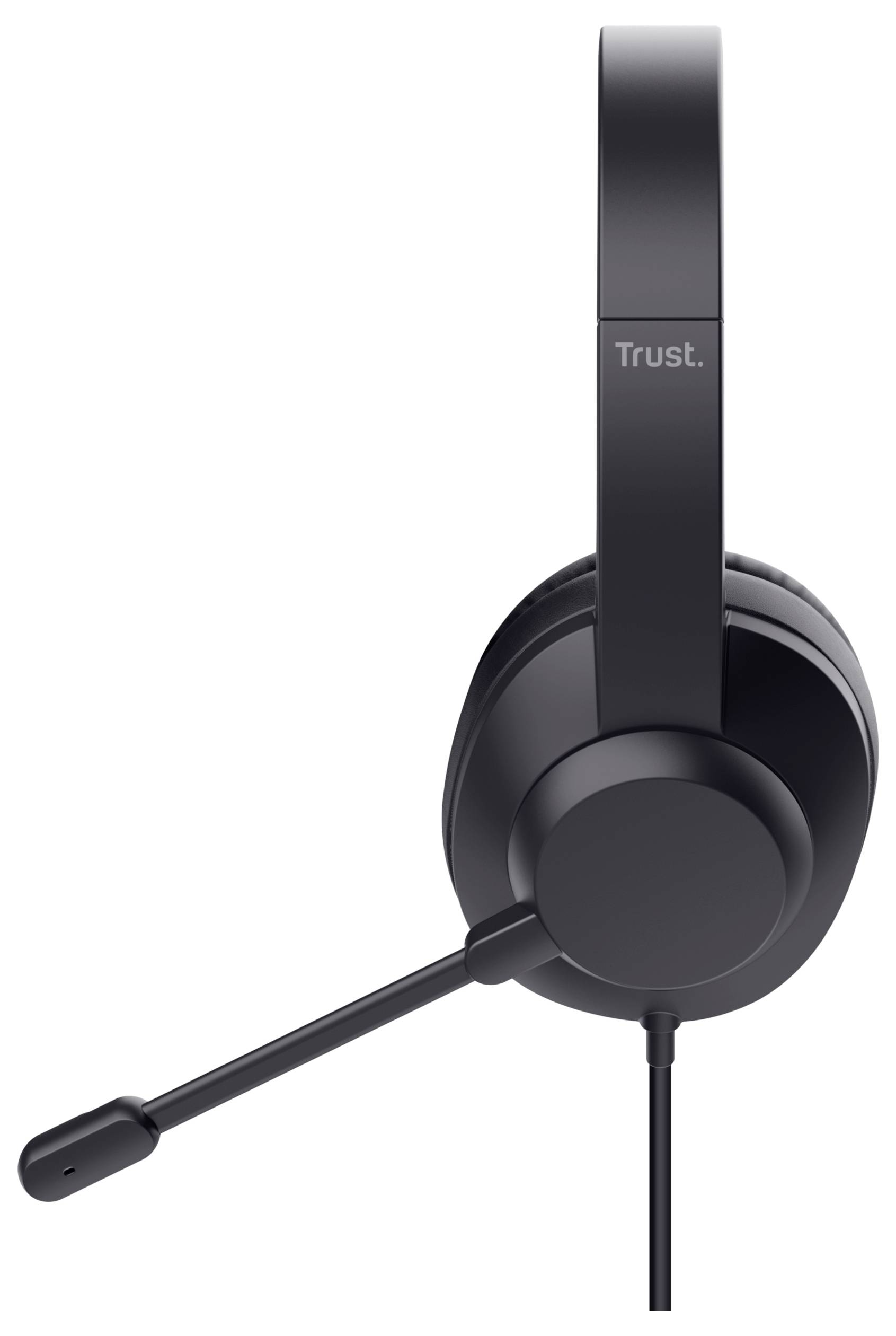 Trust Trust Ayda Max - Headset - On-Ear - kabelgebunden Over Ear slušalice žičani stereo crna smanjivanje šuma mikrofona-5
