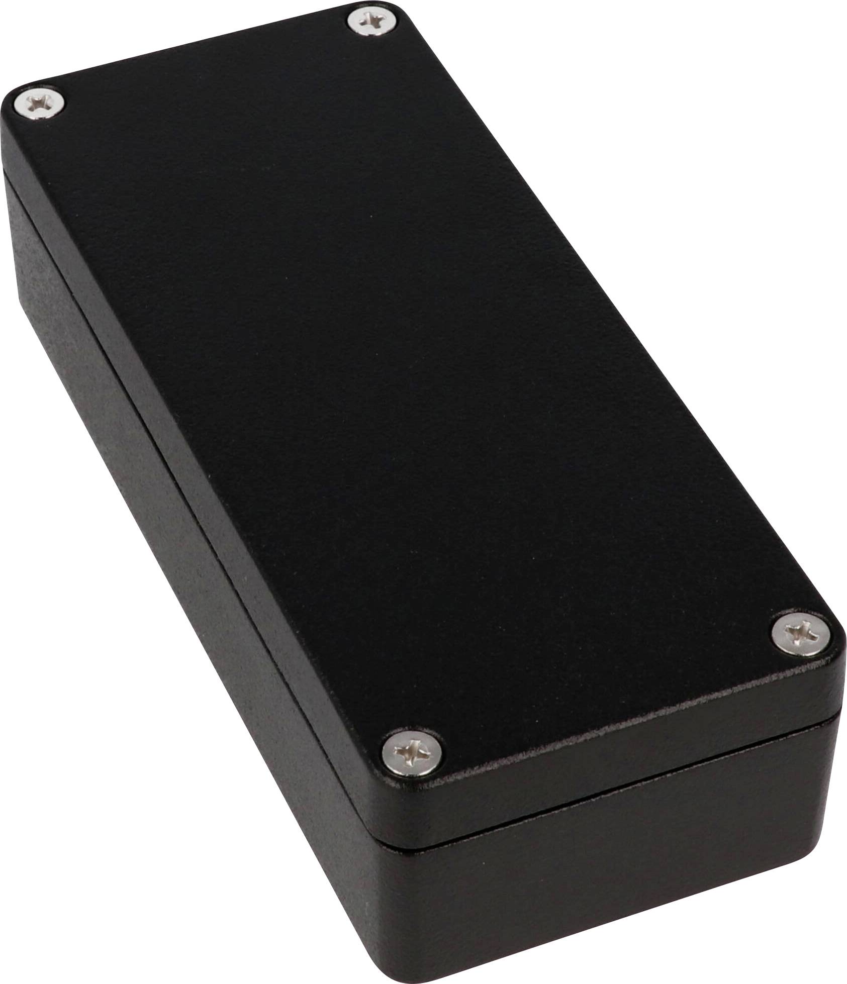 Hammond Electronics 1590Z180BK Behuizing 180 x 180 x 101 Aluminium Zwart 1 stuk(s)