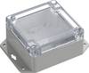 TRU COMPONENTS 6U07090905737 TC-13865236 industrijsko kućište 121.5 x 90 x 45 ABS-PC svijetlosiva, prozirna 1 St.