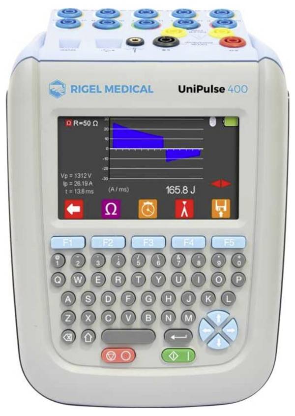 Rigel Medical Rigel Uni Pulse 400 ispitivač defibrilatora Kalibriran po (ISO)