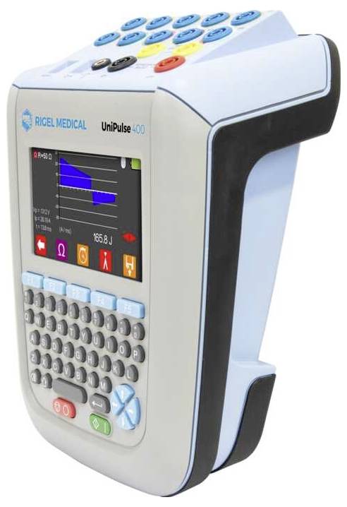 Rigel Medical Rigel Uni Pulse 400 ispitivač defibrilatora Kalibriran po (ISO)-6