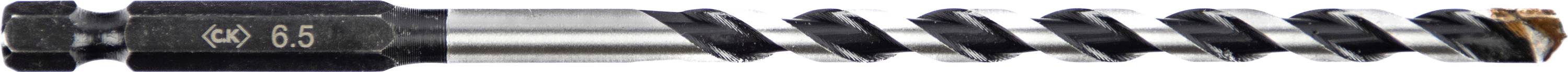 C.K T3114 06515 Carbide Multifunctionele boor 6.5 mm Gezamenlijke lengte 150 mm Zeskant schacht 1 stuk(s)