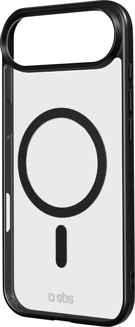 sbs mobile Cover Apple iPhone Air Transparant, Zwart MagSafe compatible