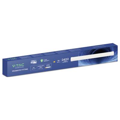 V-TAC SMD LED Energetska učinkovitost 2021: E (A - G) LED 20 W = 2400 W bijela (Ø x V) 566 mm x 24 mm 1 St.-0