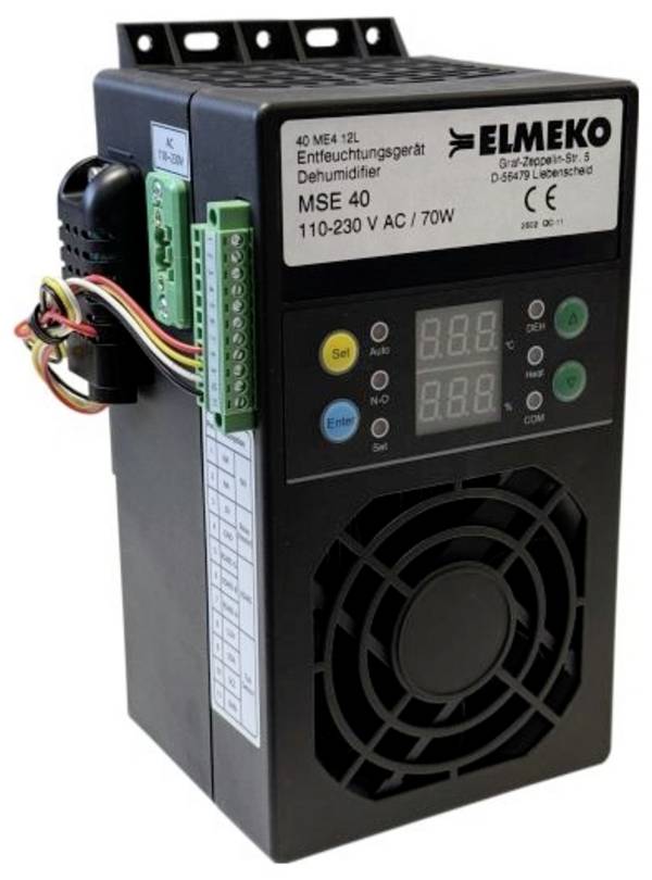 Elmeko MSE 40, 24 V DC, 64 W odvlaživač 24 V/DC 64 W (Š x V x D) 113.5 x 195 x 96 mm Piece 1 St.