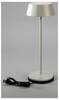 Konstsmide 7839-300 Menton LED akumulatorska stolna lampa siva