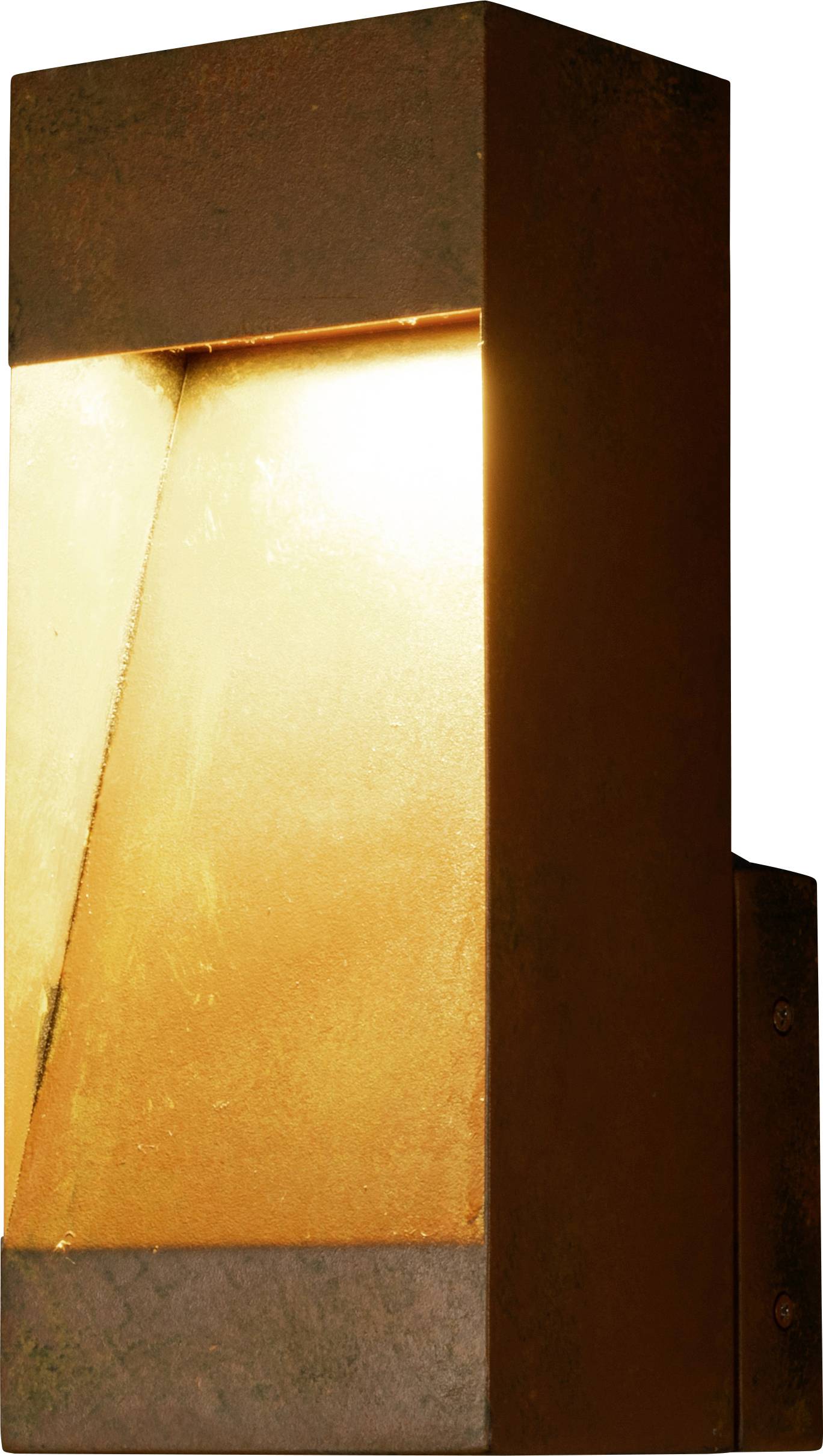 Konstsmide Rho 7359-970 Buitenlamp (wand) Energielabel: F (A - G) LED 8 W Roest