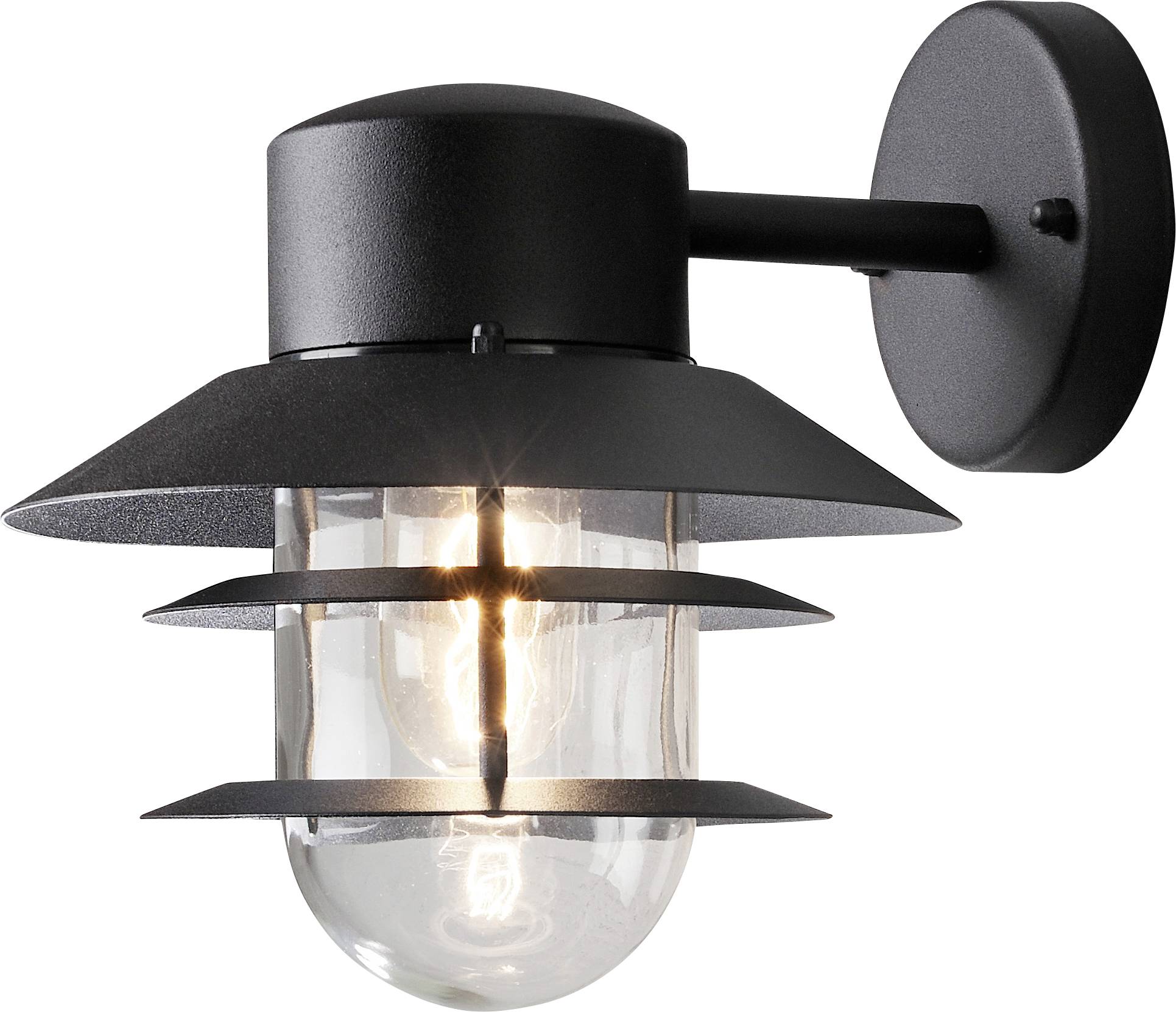 Konstsmide Modena 7310-750 Buitenlamp (wand) E27 60 W Zwart
