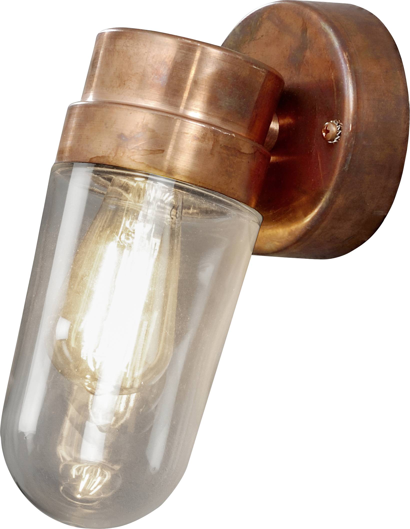Konstsmide Vega 429-900 Buitenlamp (wand) E27 60 W Koper